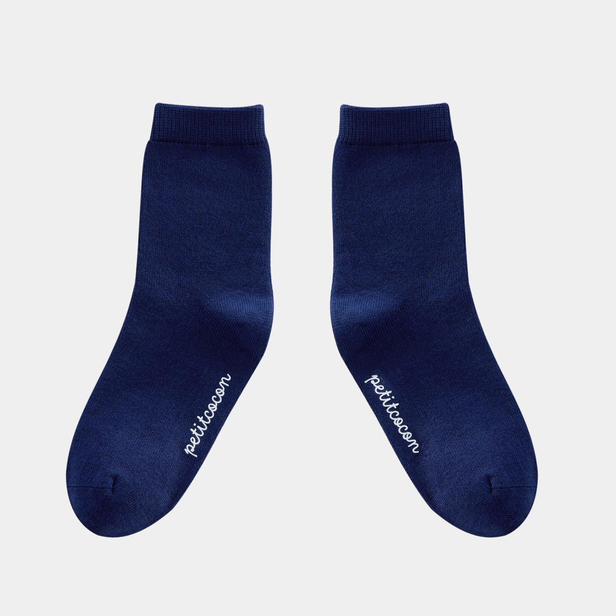 Silk Blended Socks - Navy 2-Pair Set