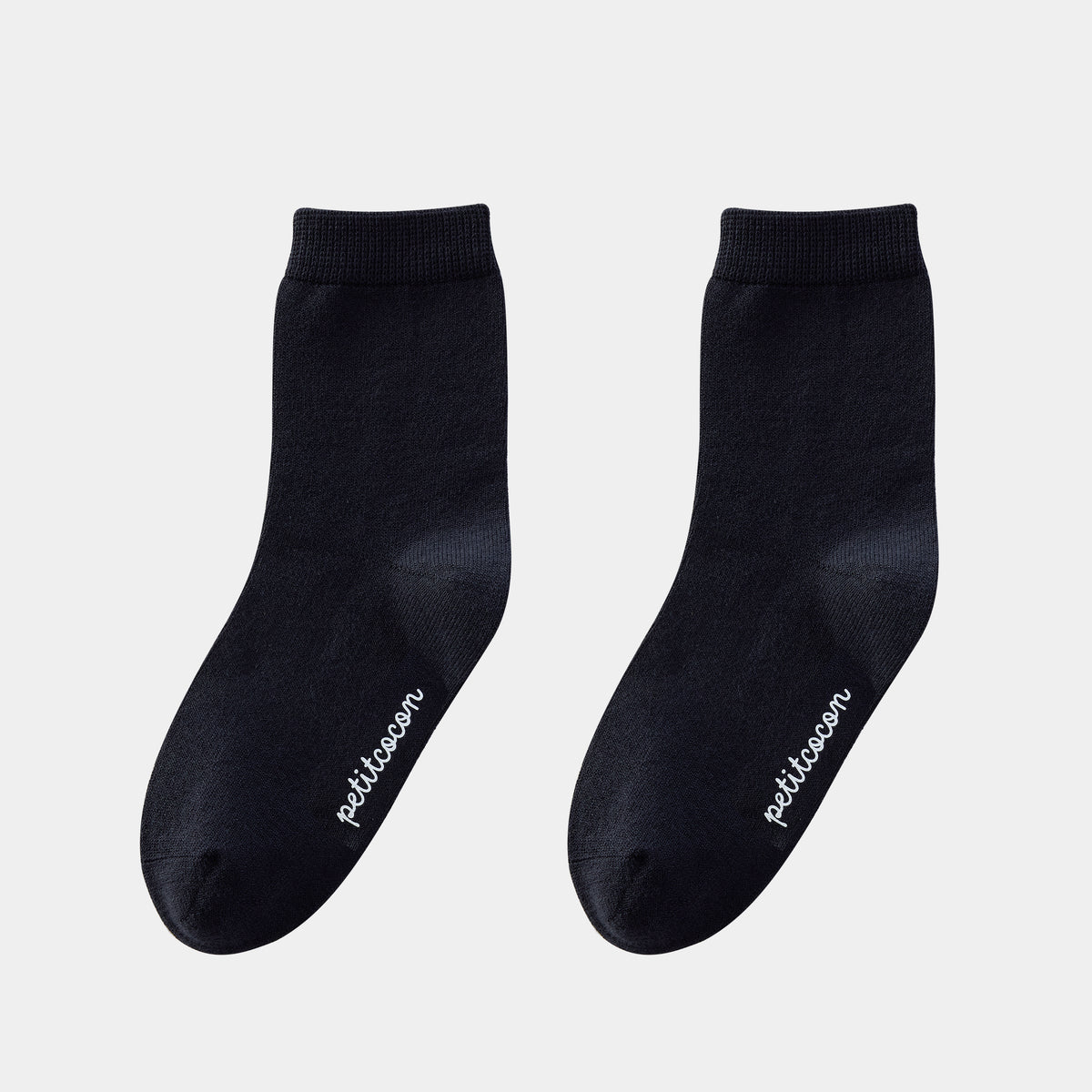 Silk Blended Socks - Black 2-Pair Set