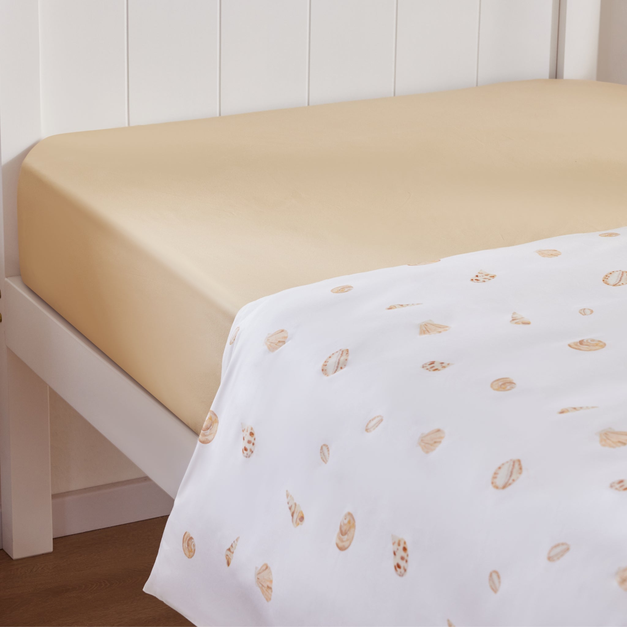 Silk Blended Fitted Sheet - Sable