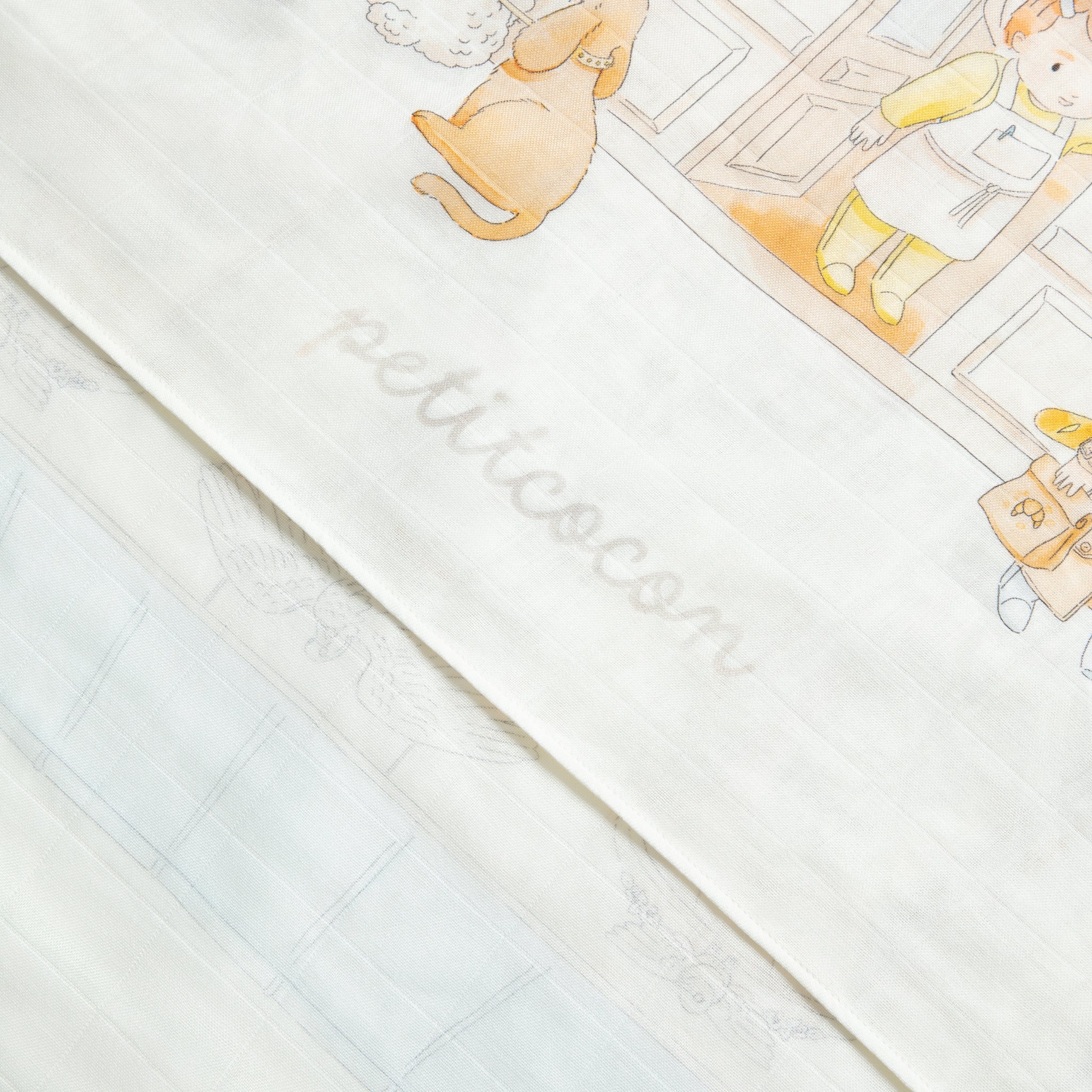 Silk Blended Swaddle - Boulangerie