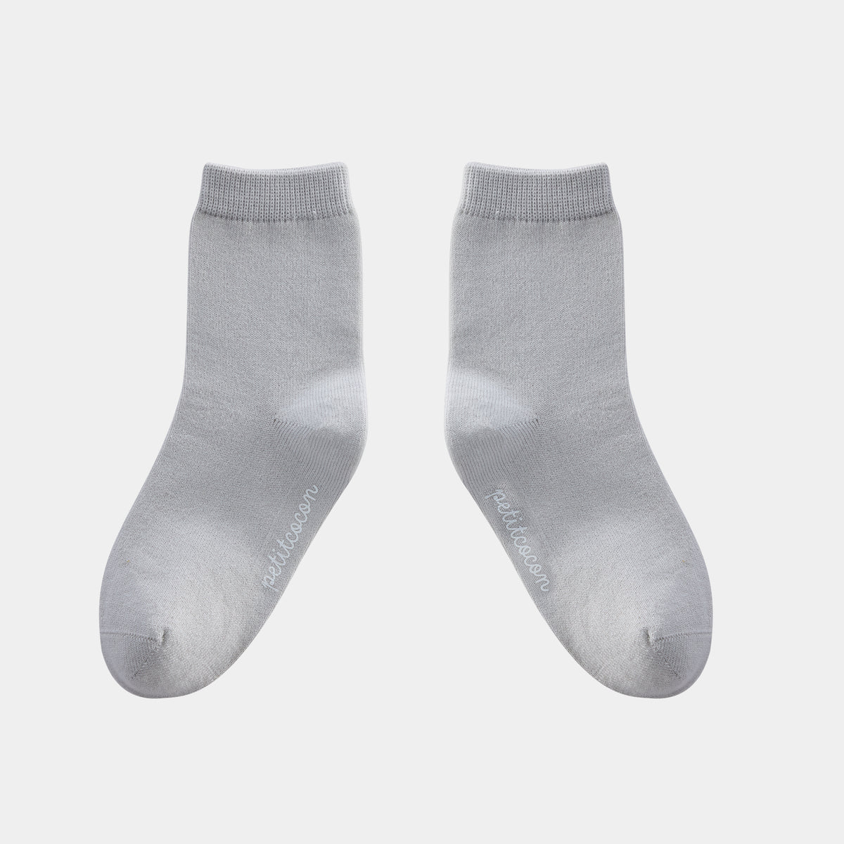 Silk Blended Socks - Grey 2-Pair Set