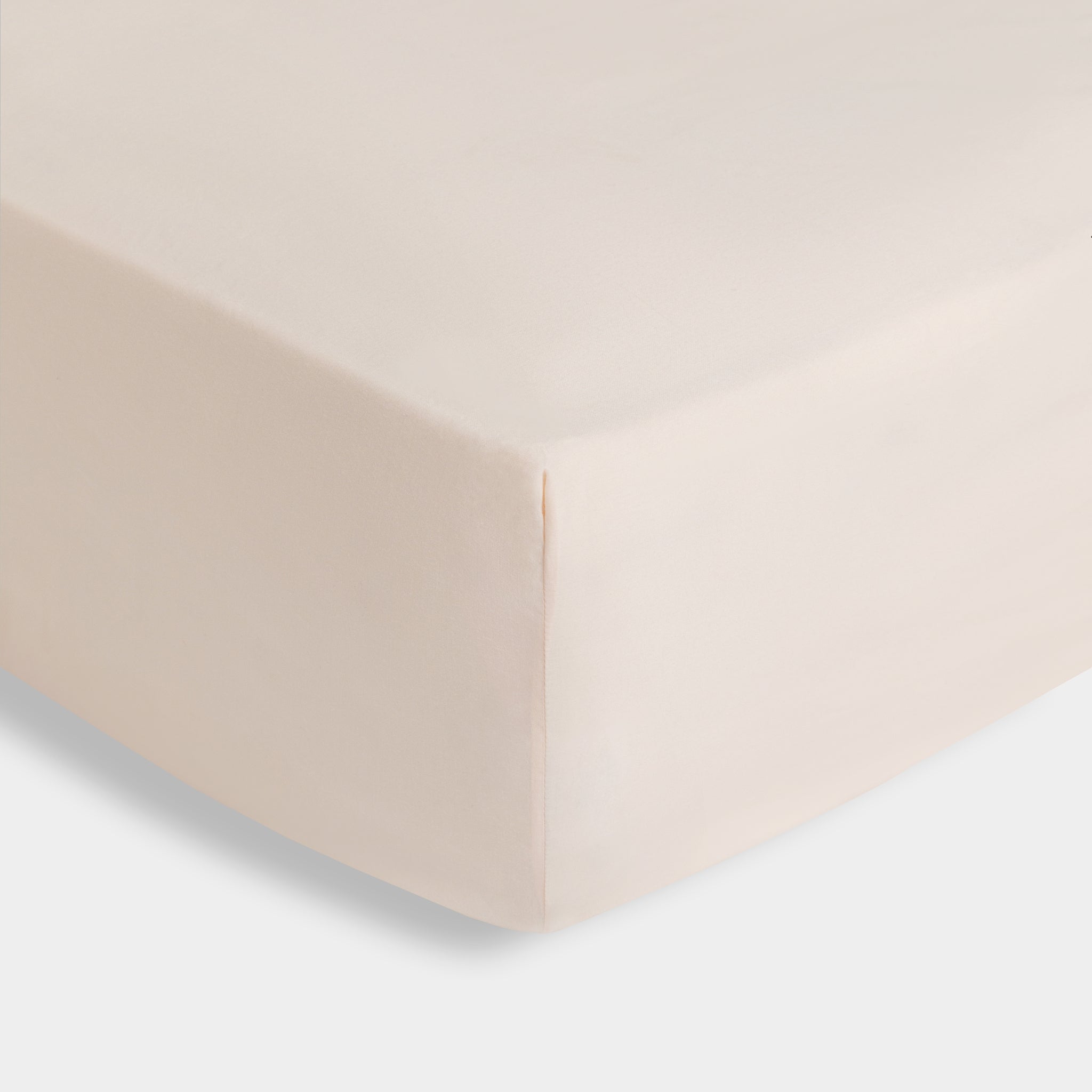 Silk Blended Fitted Sheet - Rose